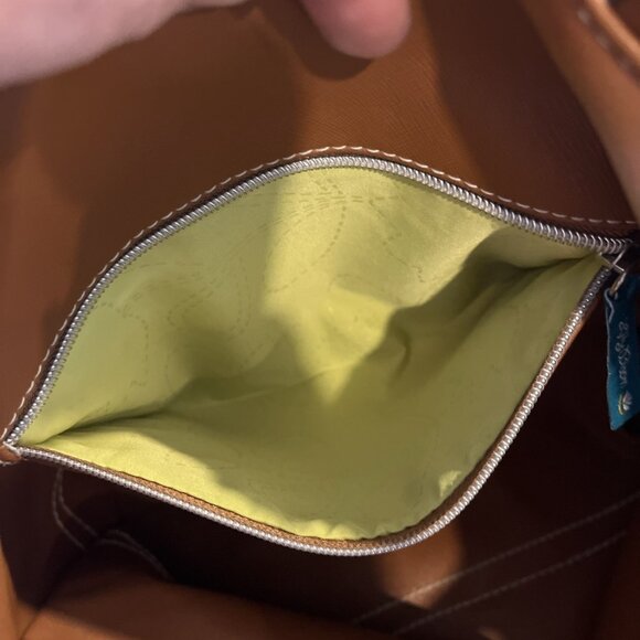 LILY BLOOM Pink Floral Coral Reef Shoulder Tote bag - Picture 9 of 9